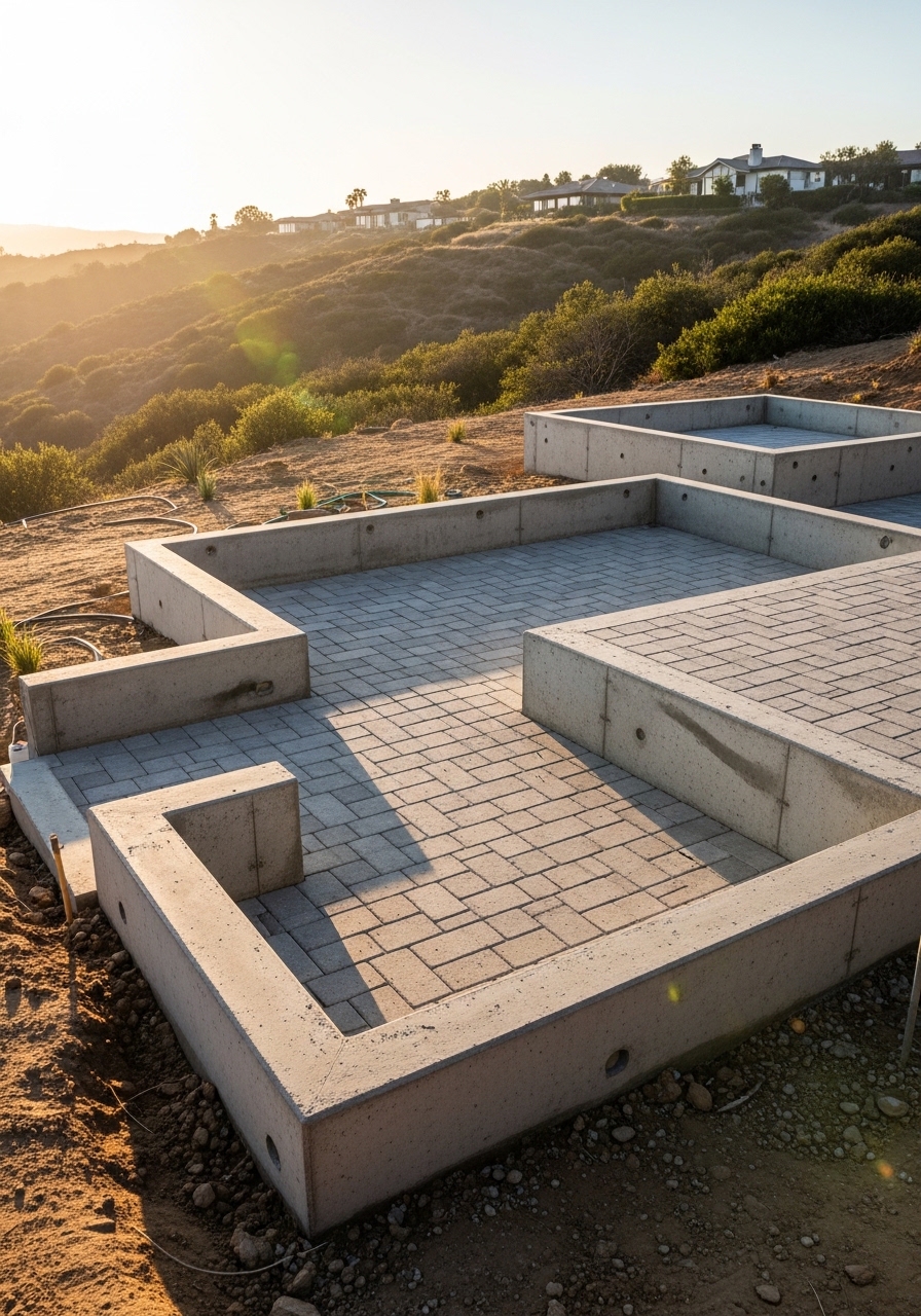 Malibu residential property with fire-safe design elements and environmental sensitivity reflected in the construction.